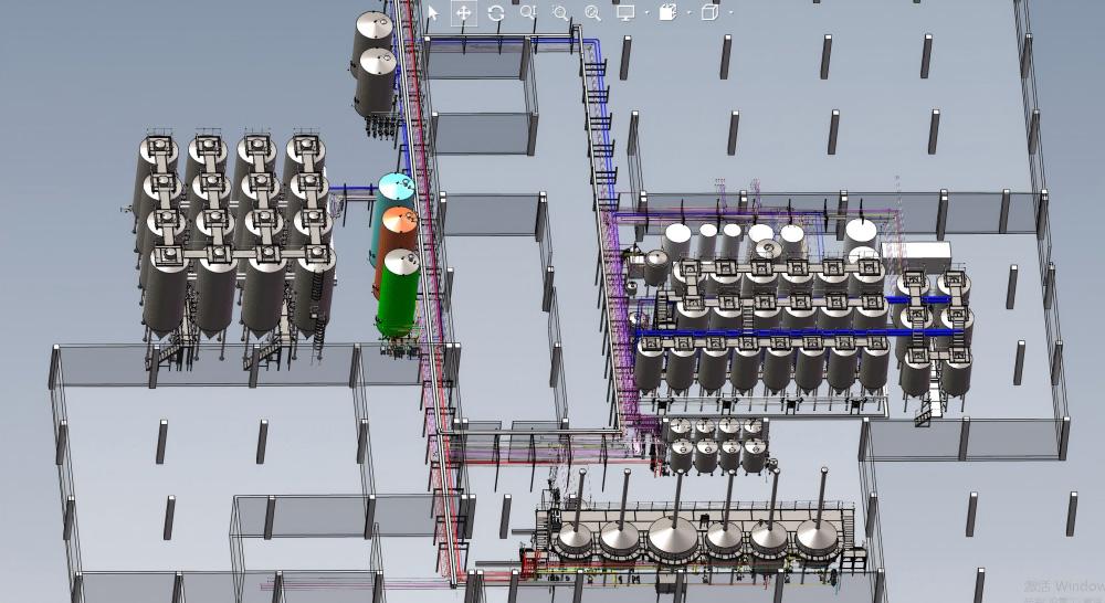 1300HL Per Day Beer Factory Machine